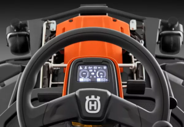 Tondeuse frontale professionnelle à quatre roues Husqvarna R 420TsX AWD appareil de base sans tondeuse - modèle 2025-Neuf – Image 4