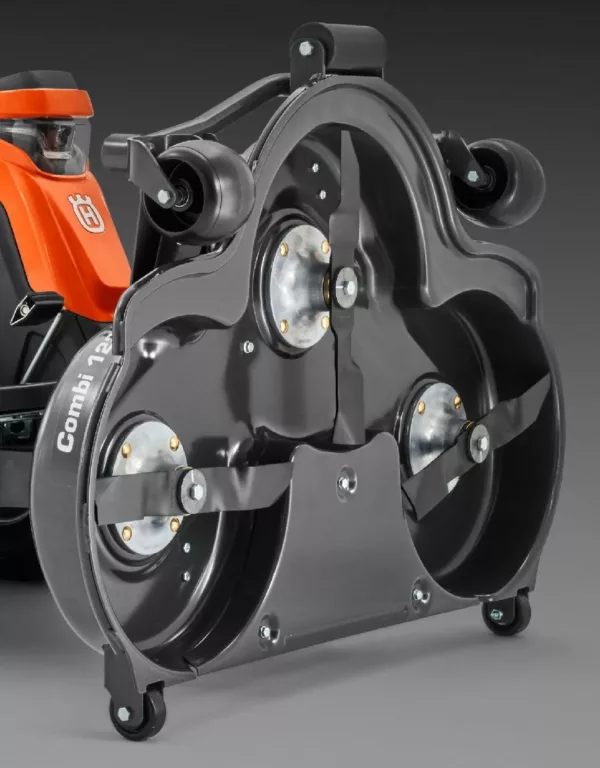 Tondeuse frontale professionnelle à quatre roues Husqvarna R 420TsX AWD appareil de base sans tondeuse - modèle 2025-Neuf – Image 7