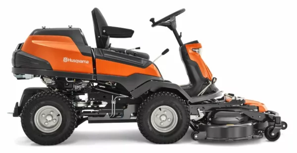 Tondeuse frontale professionnelle à quatre roues Husqvarna R 420TsX AWD appareil de base sans tondeuse - modèle 2025-Neuf – Image 8