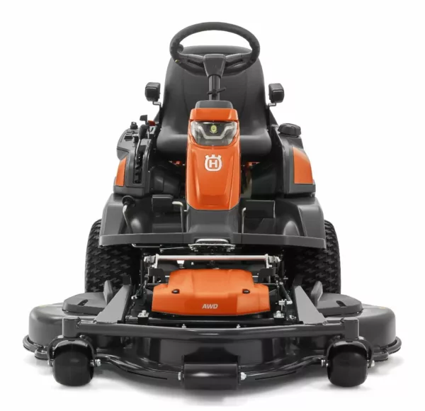 Tondeuse frontale professionnelle à quatre roues Husqvarna R 420TsX AWD appareil de base sans tondeuse - modèle 2025-Neuf – Image 9