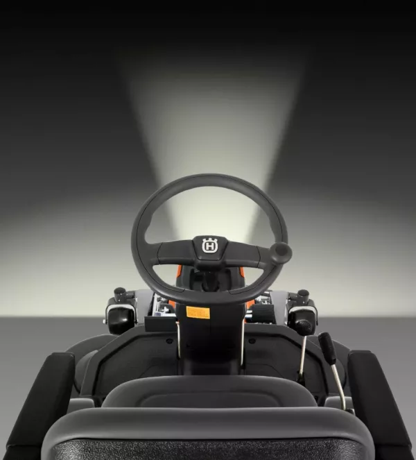 Tondeuse frontale professionnelle à quatre roues Husqvarna R 420TsX AWD appareil de base sans tondeuse - modèle 2025-Neuf – Image 12