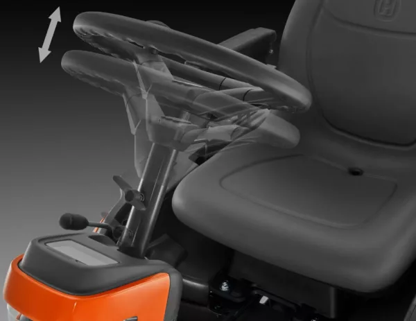 Tondeuse frontale professionnelle à quatre roues Husqvarna R 420TsX AWD appareil de base sans tondeuse - modèle 2025-Neuf – Image 16