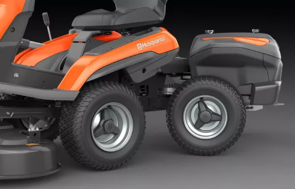 Tondeuse frontale à batterie Husqvarna Rider 200iX - appareil de base sans plateau de coupe - modèle 2025-Neuf – Image 6