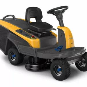 Tondeuse autoportée sur batterie Stiga Swift 372e avec 2 batteries 5 + 2 batteries 7,5 Ah - modèle 2025-Neuf