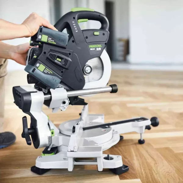 Scie à onglet radiale sans fil FESTOOL KSC 60 EB Basic Solo – Image 4