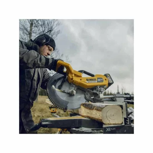 Scie à onglets radiale DEWALT 305mm 18/54V FLEXVOLT 6Ah – DHS780T2 – Image 5