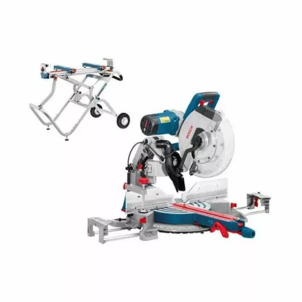 Scie Radiale BOSCH + Onglet 2000 W – GCM12GDL + GTA2500W – Image 9