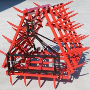 Herse à dents fixes série lourde EPP60 – Portée / Tractée – 60 Dents Repliables – 300 cm